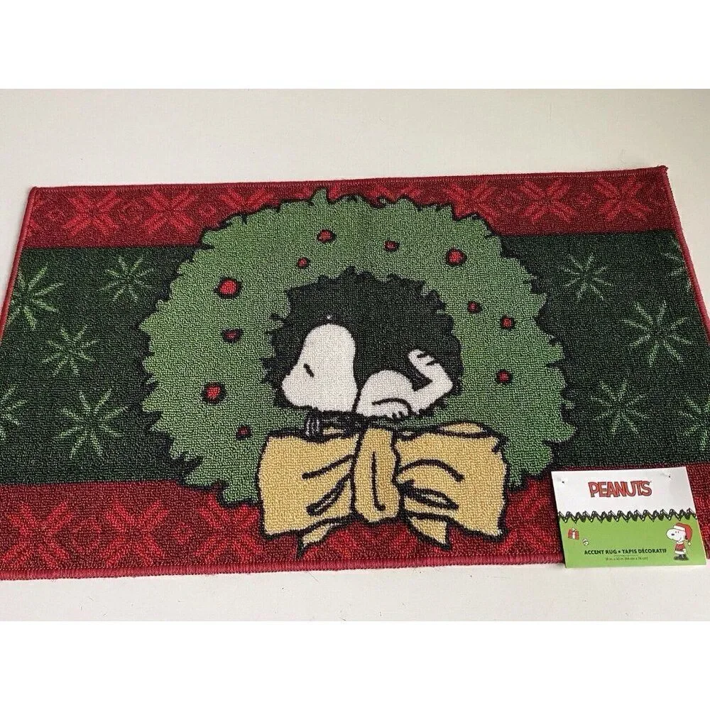 Peanuts Snoopy Christmas Wreath 18 x 30